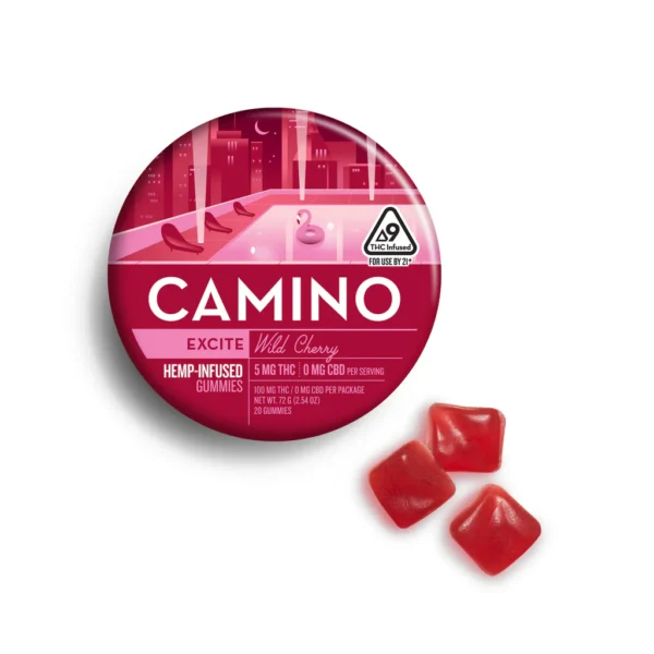 Wild Cherry Excite Camino gummies Australia